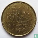 San Marino 20 lire 1980 "Summer Olympics in Moscow" - Image 1