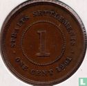 Straits Settlements 1 cent 1901 - Afbeelding 1