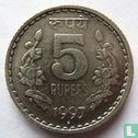Indien 5 Rupien 1997 (Mumbai - Security edge) - Bild 1
