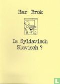 Is Syldavisch Slavisch? - Afbeelding 1