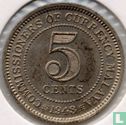 Malaya 5 cents 1943 - Image 1