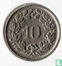 Switzerland 10 rappen 1949 - Image 2