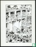 Stripkaarten Marc Sleen 3e serie - zwart - Afbeelding 1