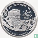 Frankrijk 1½ euro 2006 (PROOF) "100th anniversary Death of Jules Verne - Michael Strogoff" - Afbeelding 1