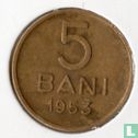 Roemenië 5 bani 1953 - Afbeelding 1