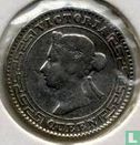 Ceylon 10 cents 1892 - Afbeelding 2