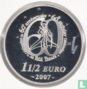 Frankreich 1½ Euro 2007 (PP) "60 years of the Little Prince - the Little Prince laid down in the grass" - Bild 1