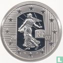 Frankreich 5 Euro 2007 (PP - Silber 900 ‰) "5th anniversary of the euro" - Bild 1