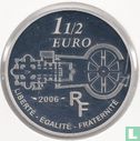 France 1½ euro 2006 (PROOF) "500 years St Peter's Basilica in Rome" - Image 1