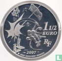 Frankrijk 1½ euro 2007 (PROOF) "Asterix - the banquet" - Afbeelding 1