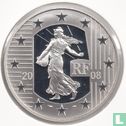  France 1½ euro 2008 (PROOF) "50th anniversary of the Fifth Republic" - Image 1