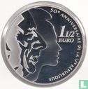  France 1½ euro 2008 (PROOF) "50th anniversary of the Fifth Republic" - Image 2