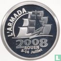Frankrijk 1½ euro 2008 (PROOF) "Rouen Armada" - Afbeelding 2