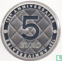 France 5 euro 2008 (PROOF - silver 900‰) "125th anniversary of the birth of Gabrielle 'Coco' Chanel" - Image 2