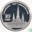 Frankreich 1½ Euro 2008 (PP) "150th anniversary Apparitions of the Virgin Mary in Lourdes" - Bild 1