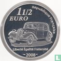 France 1½ euro 2008 (PROOF) "130th anniversary of the birth of André Citroën" - Image 1