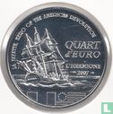 Frankrijk ¼ euro 2007 "250th anniversary Birth of Gilbert du Motier de La Fayette" - Afbeelding 1