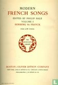 Modern French Songs - Volume I - Image 3