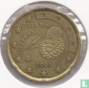 Spain 20 cent 2001 - Image 1