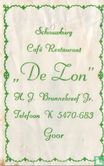 Schouwburg Café Restaurant "De Zon" - Image 1