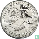 Verenigde Staten ¼ dollar 1976 (zilver) "200th anniversary of Independence" - Afbeelding 2