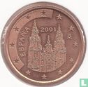 Spanje 5 cent 2001 - Afbeelding 1