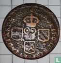 Brabant 1 liard 1691 (Bruxelles - armoiries bourguignonnes) - Image 2