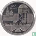 Duitsland 10 euro 2011 "100th anniversary Elbe Tunnel - Hamburg" - Afbeelding 2