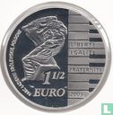Frankrijk 1½ euro 2005 (PROOF) "195th anniversary Birth of Frederic Chopin" - Afbeelding 1