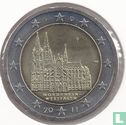 Duitsland 2 euro 2011 (F) "Nordrhein - Westfalen" - Afbeelding 1