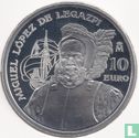 Espagne 10 euro 2003 (BE) "500th anniversary of the birth of Miguel López de Legazpi" - Image 2