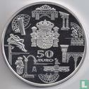 Spanje 50 euro 2003 (PROOF) "First anniversary of the introduction of the euro" - Afbeelding 2