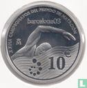 Spanje 10 euro 2003 (PROOF) "World Swimming Championships - Barcelona 2003" - Afbeelding 2