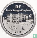 Frankrijk 10 euro 2010 (PROOF) "Georges Pompidou center" - Afbeelding 1