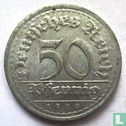 Empire allemand 50 pfennig 1919 (E) - Image 1
