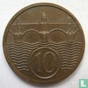 Tchécoslovaquie 10 haleru 1932 - Image 2