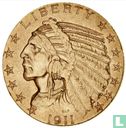 Verenigde Staten 5 dollars 1911 (S) - Afbeelding 1