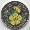 Cuba 1 peso 1997 "Caribbean flora - Turnera ulmifolia" - Image 1