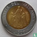Vatican 500 lire 1990 - Image 2