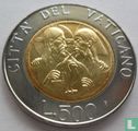 Vaticaan 500 lire 1988 - Afbeelding 2