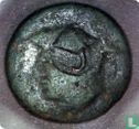 Phokaia, Ionia, AE19, 225-200 BC, unknown magistrate, countermarked - Image 1