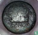 Phokaia, Ionia, AE19, 225-200 BC, unknown magistrate, countermarked - Image 2