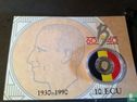 Belgien 10 Ecu 1990 (PP - Folder) "60th birthday of King Baudouin" - Bild 2