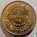 Honduras 5 centavos 1989 - Image 2
