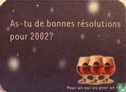 Pour un oui ou pour un non : As-tu de bonnes résolutions pour 2002? - Afbeelding 1