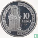 Malta 10 euro 2008 (PROOF) "Auberge de Castille" - Image 2