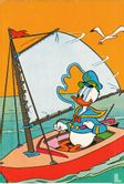 Donald Duck in zeilboot - Afbeelding 1