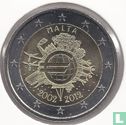 Malte 2 euro 2012 "10 years of euro cash" - Image 1