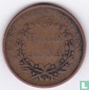 British India ½ anna 1835 (30.8 mm) - Image 2