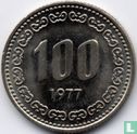 South Korea 100 won 1977 - Image 1
